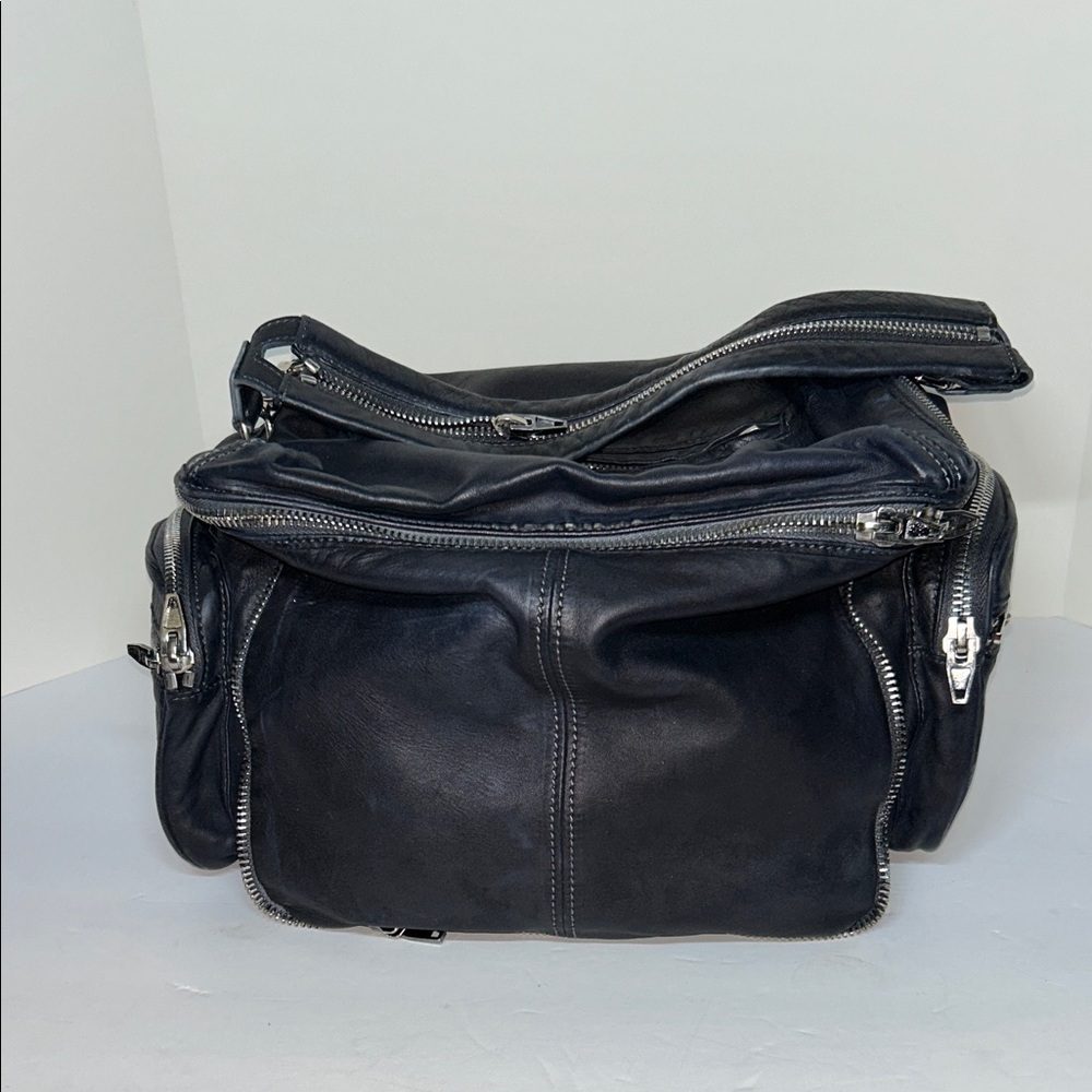 Alexander Wang Black Leather Shoulder Bag - Picture 4 of 12